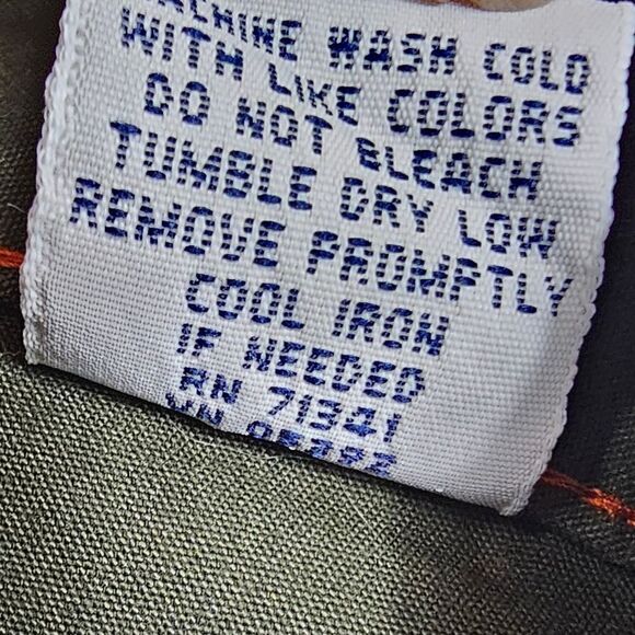 L.L Bean Green and Orange Zip Away Capri Convertable‎ Shorts Girl's Size 4T - Picture 6 of 6